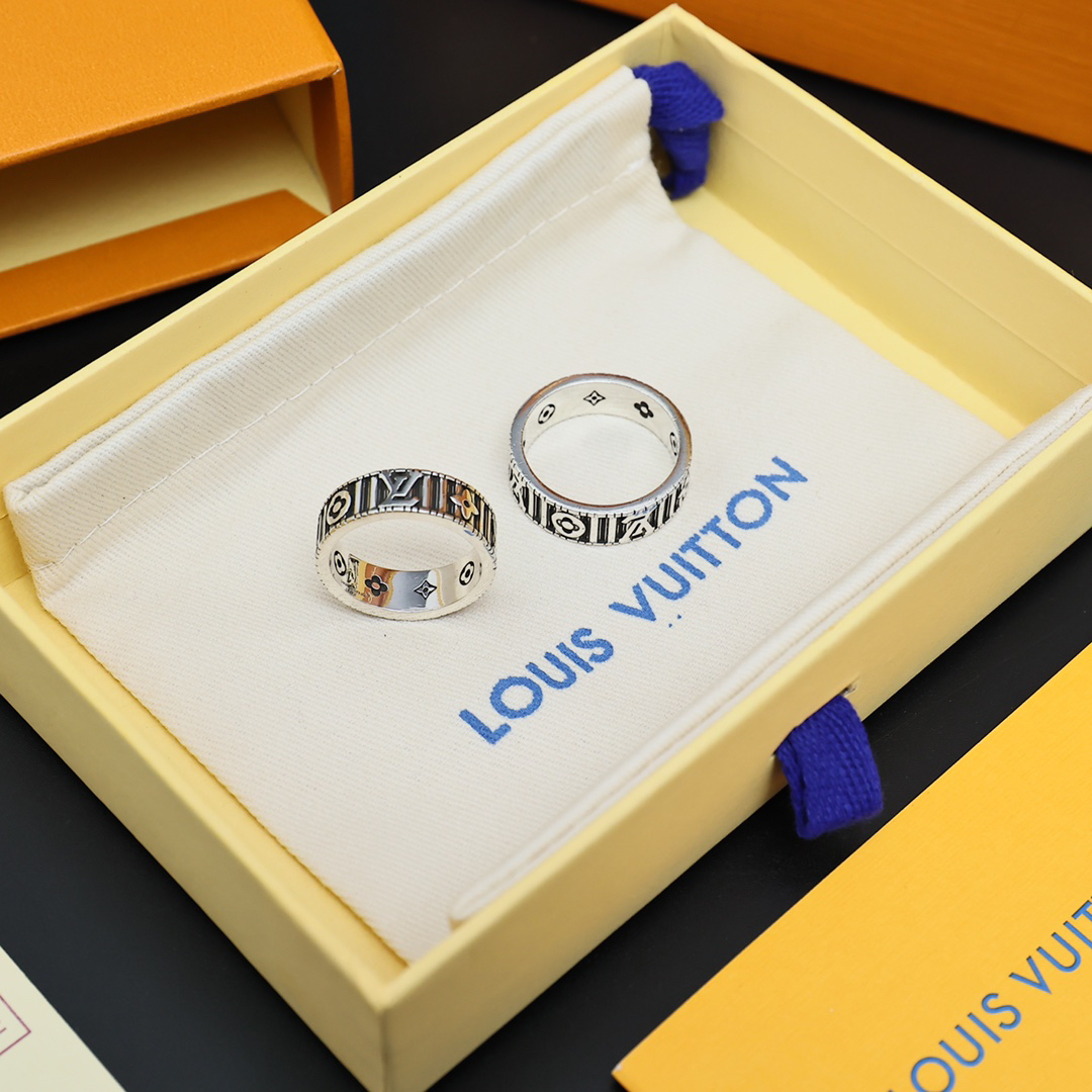 ルイ・ヴィトン「Louis Vuitton」Mosaic Chain リング
