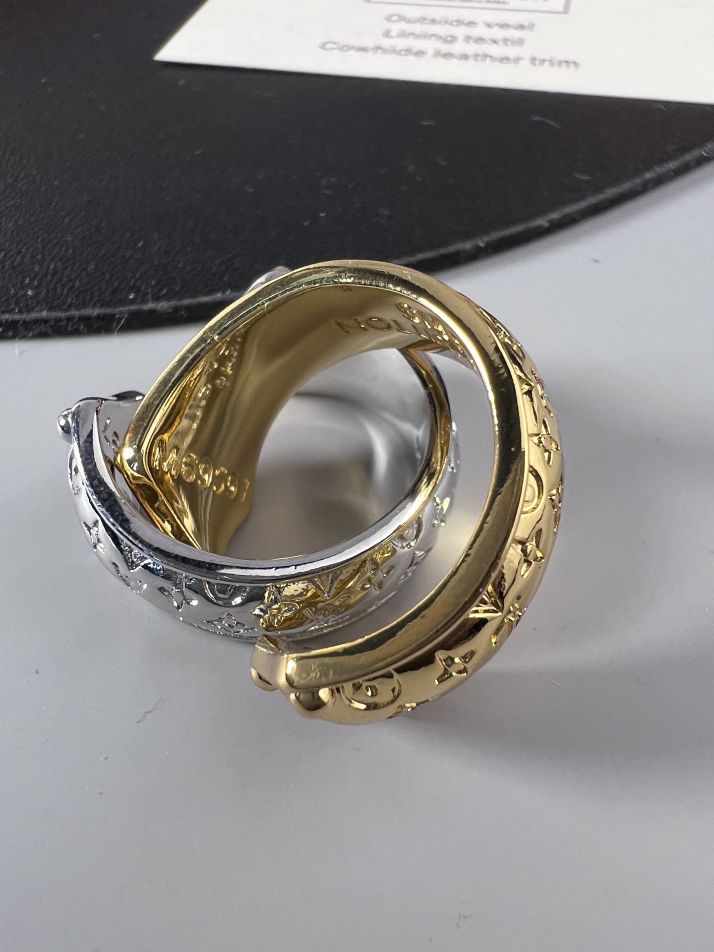 ルイ・ヴィトン「Louis Vuitton」Le Damier de Louis Vuitton Small Ring