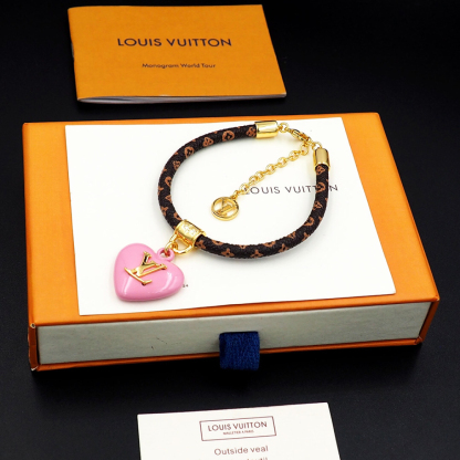 ルイ・ヴィトン「Louis Vuitton」Iconic Heart ブレスレット
