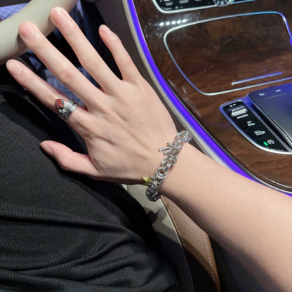 ルイ・ヴィトン「Louis Vuitton」Les Gastons Vuitton Gourmette ブレスレット