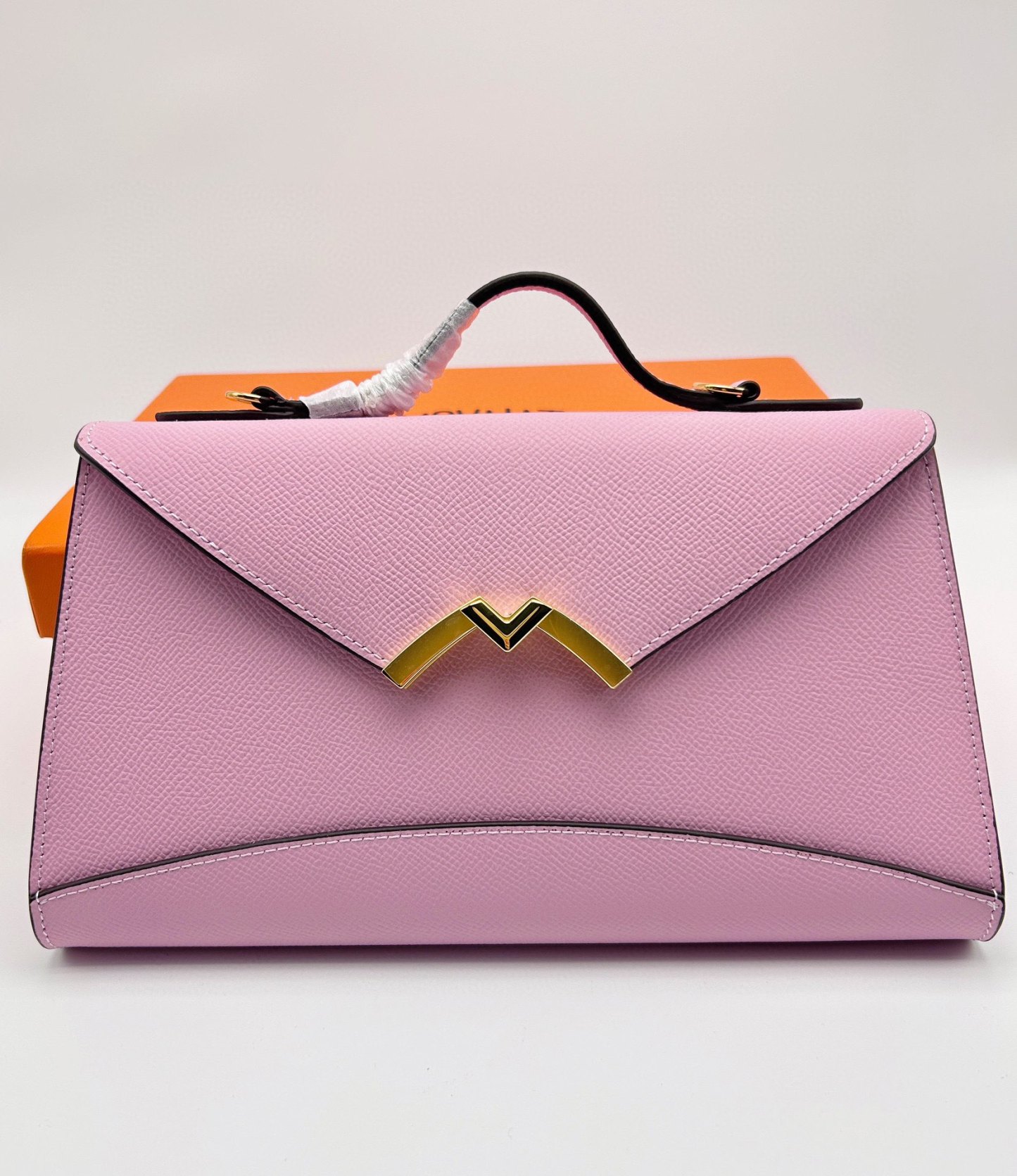 モイナ「Moynat」Réjane レザートートバッグ