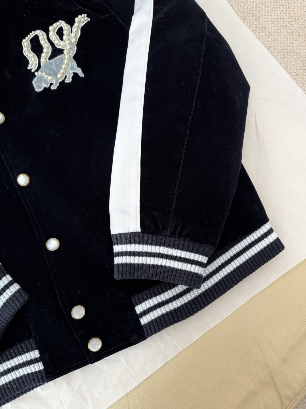 ルイ・ヴィトン「Louis Vuitton」シルクベルベット ペアルック バレージャケット