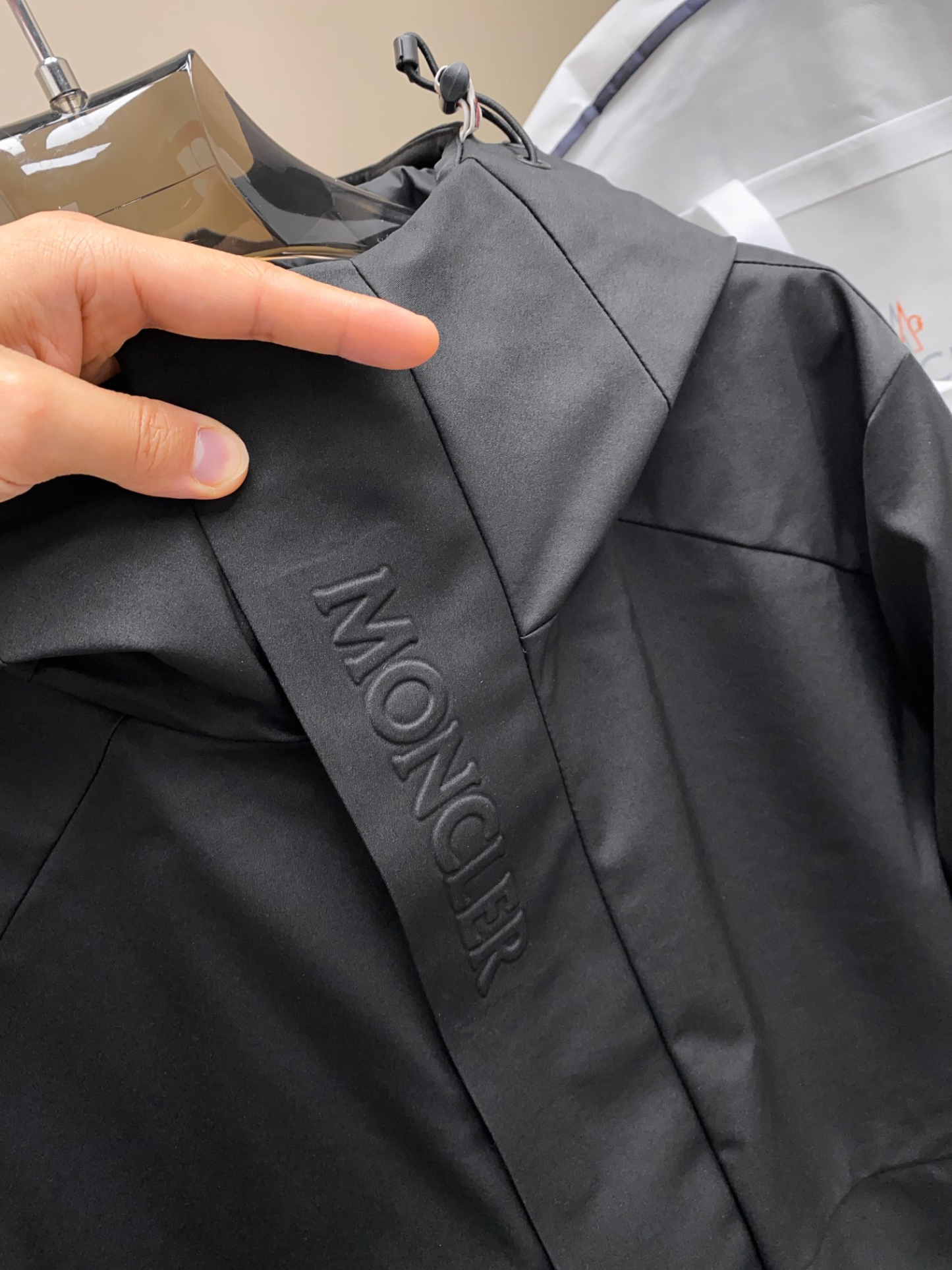 モンクレール「Moncler」GRENOBLE テディフリース ダウンピーコート