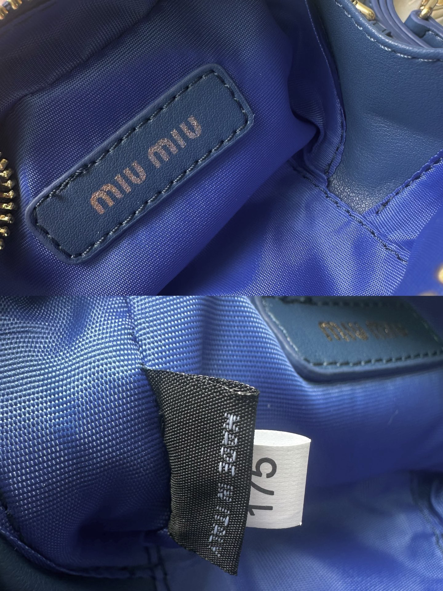 ミュウミュウ「Miu Miu」Beau Series Mini Briefcase