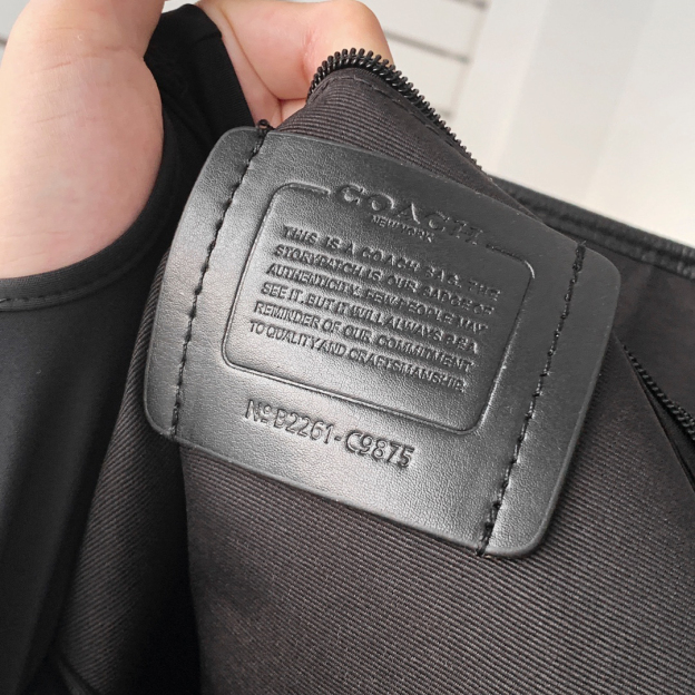 コーチ「Coach」メンズフルレザー ビジネスバッグ