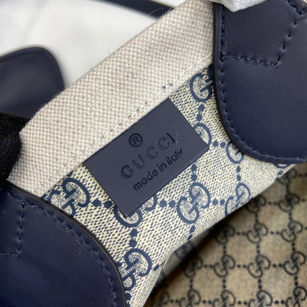 グッチ「Gucci」リド GGキャンバスリント ミニトートバッグ