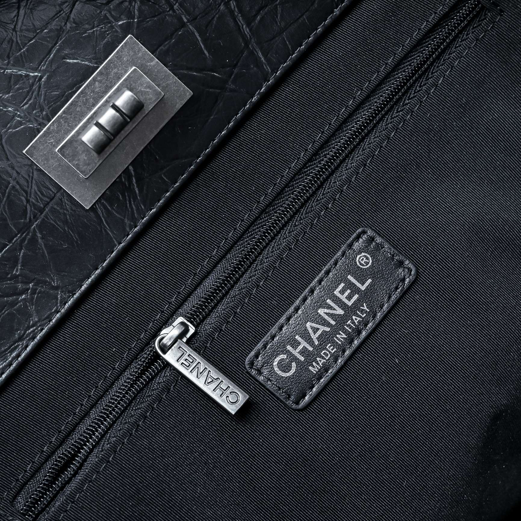 シャネル「Chanel」Vintage プレミアム ベビーカーフ ショッピングトート