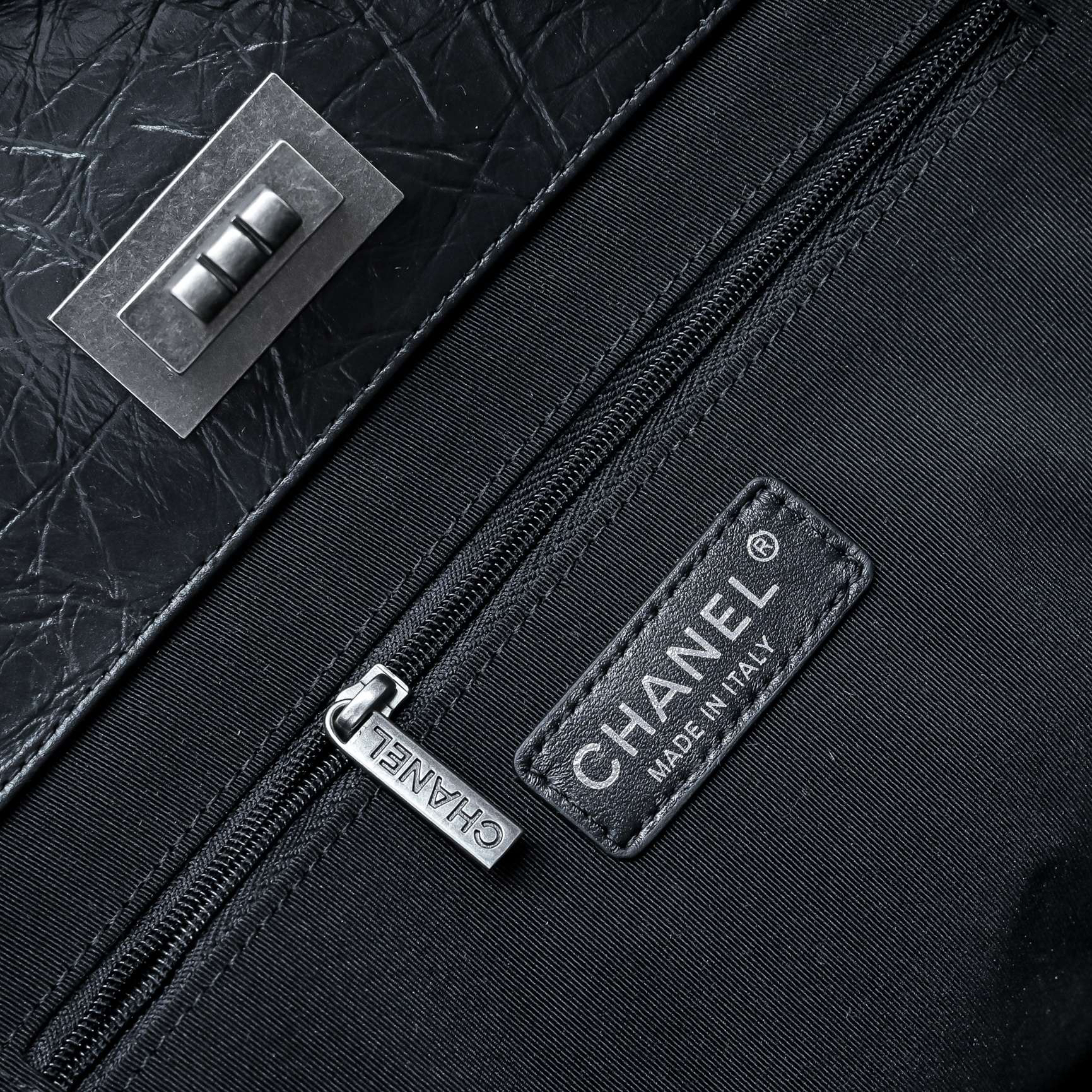 シャネル「Chanel」Vintage プレミアム ベビーカーフ ショッピングトート