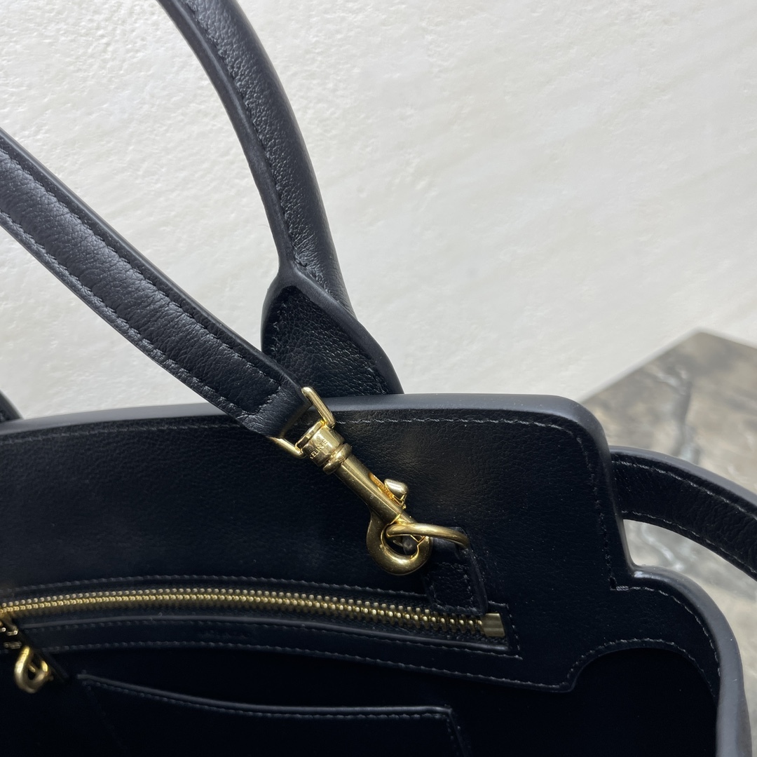 セリーヌ「Celine」CONTI 柔软牛皮革ハンドバッグ