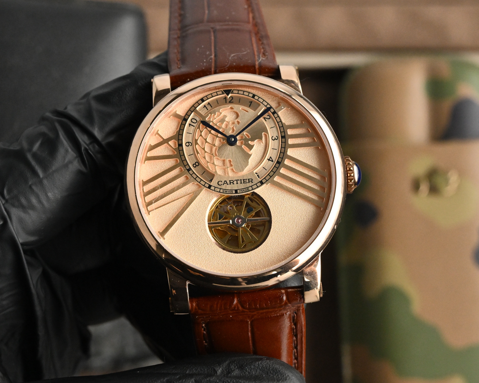 カルティエ［Cartier］バロン ブリュ 33mm 自動巻き