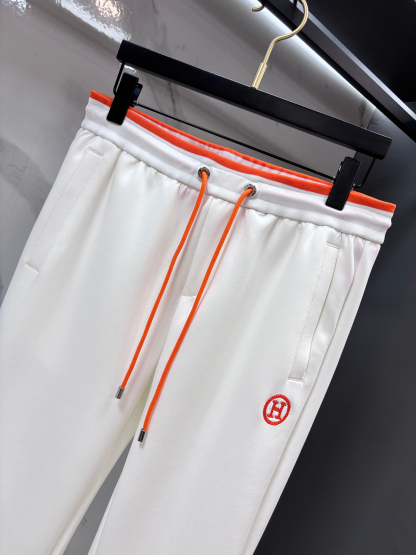 エルメス「Hermès」スポーツウェア ジップアップジャケット＆パンツ セットアップ