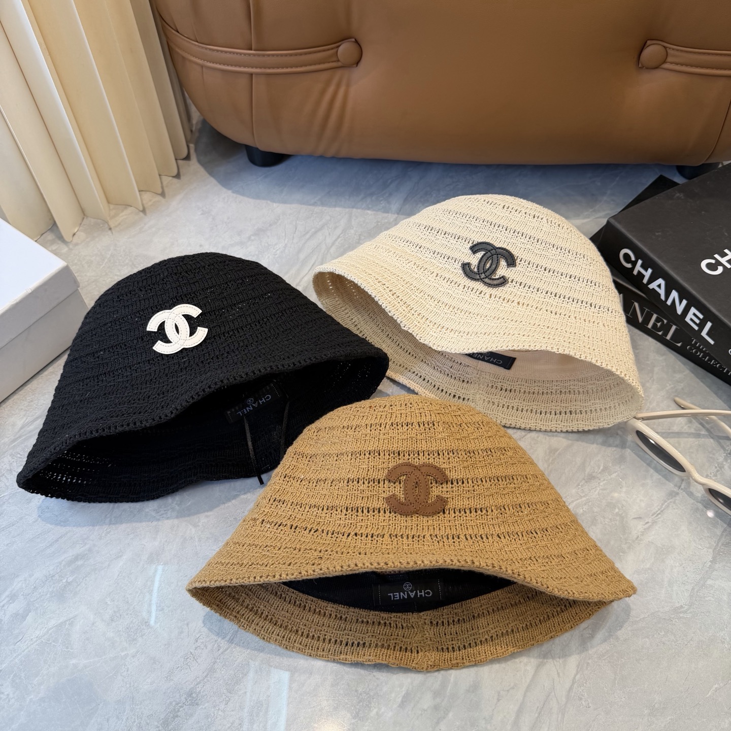 シャネル「Chanel」シャネル 2026新作 ストローバケットハット / ナチュラルハット