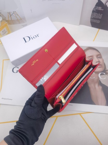 ディオール「Dior」Montaigne ロングウォレット-ISETAN PRESTIGE CURATED