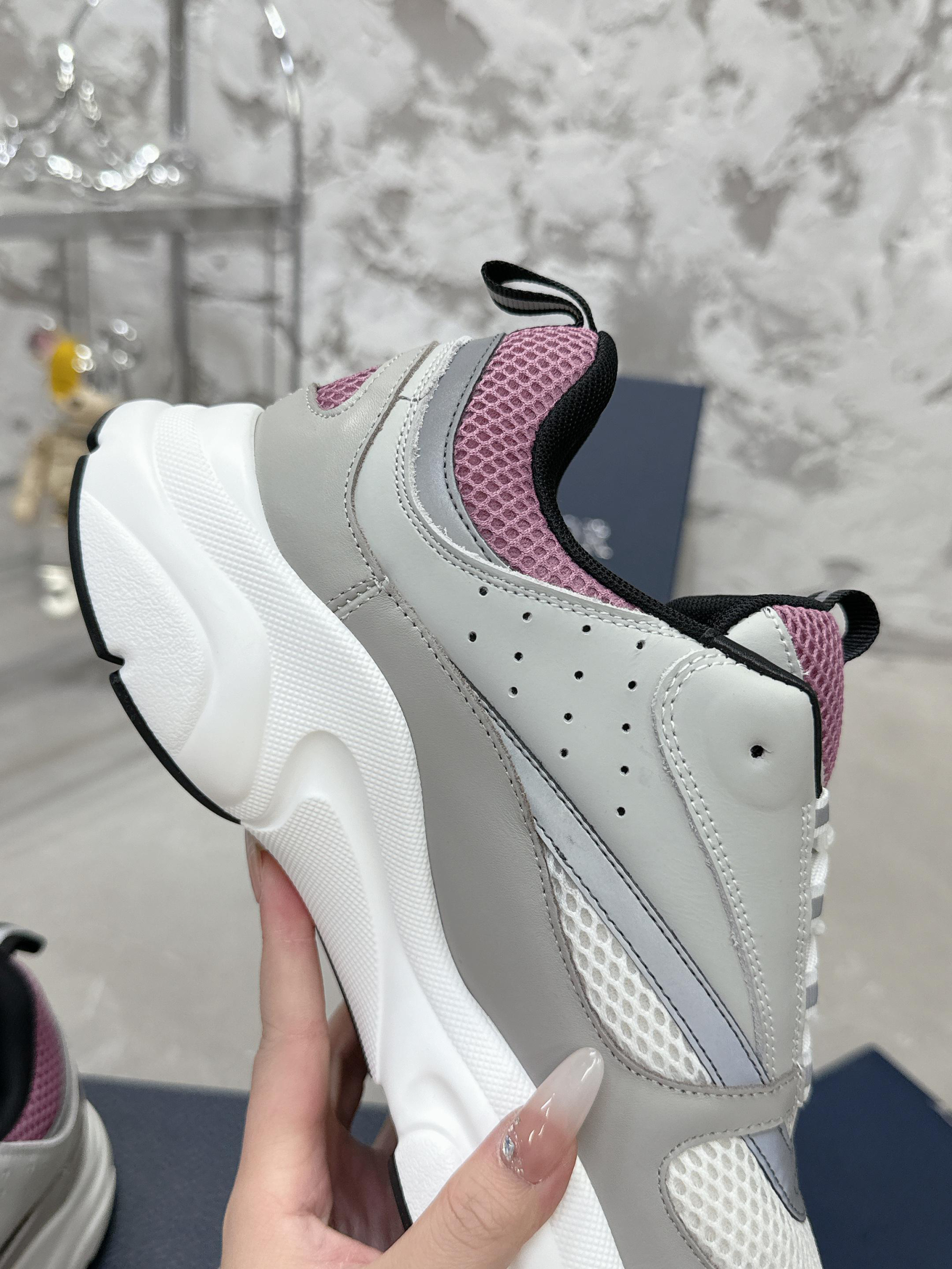 ディオール「Dior」B22 メッシュ スニーカー プレミアム コレクション
