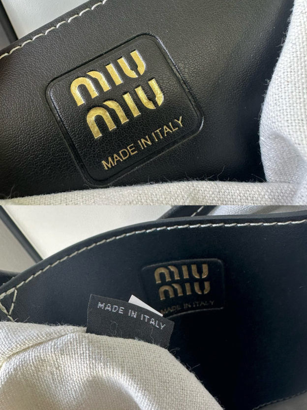 ミュウミュウ「Miu Miu」ミニ ティータートートバッグ