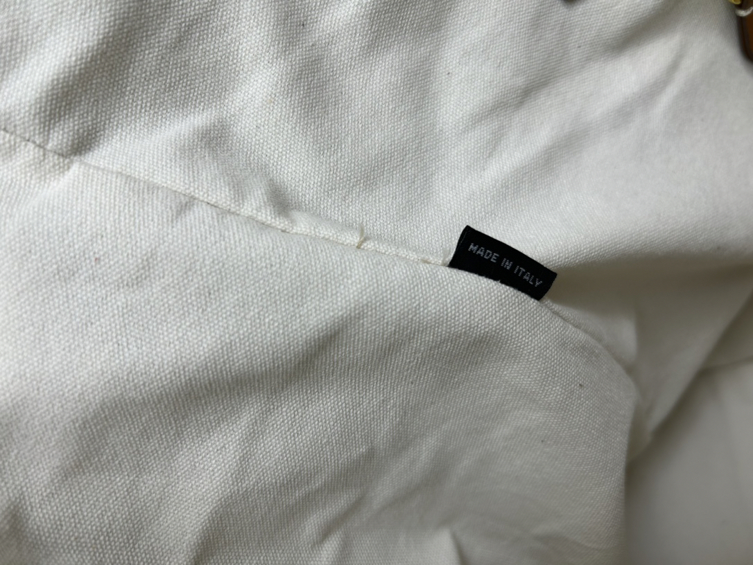 ミュウミュウ「Miu Miu」Ivyコレクション キャンバスレザーバケットバッグ