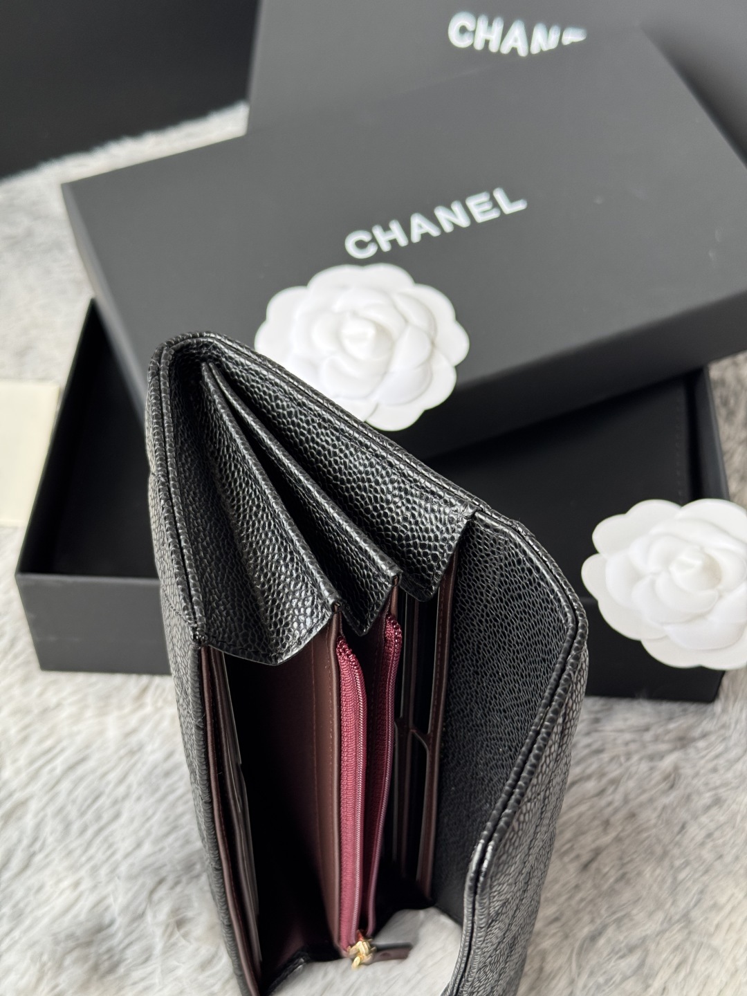 シャネル「Chanel」クラシックフラップ ロングウォレット