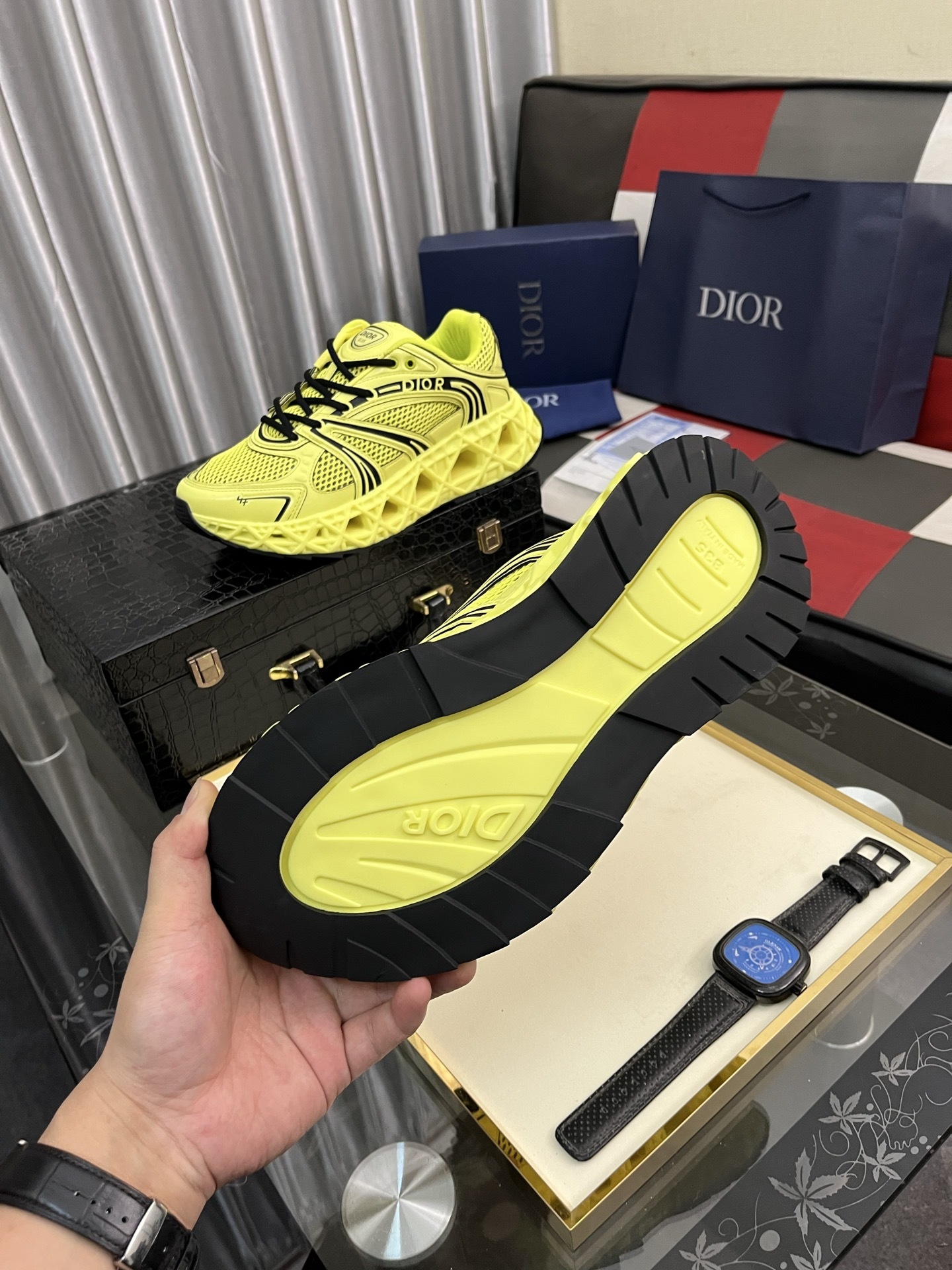 ディオール「Dior」Walk'n'Dior スニーカー 厚底スニーカー