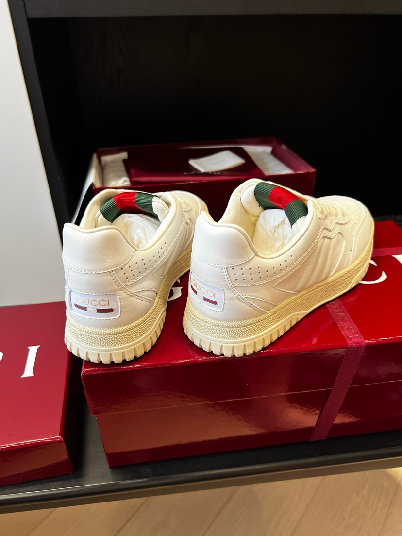 グッチ「Gucci」グッチ バスケットスタイル スニーカー / レザースニーカー
