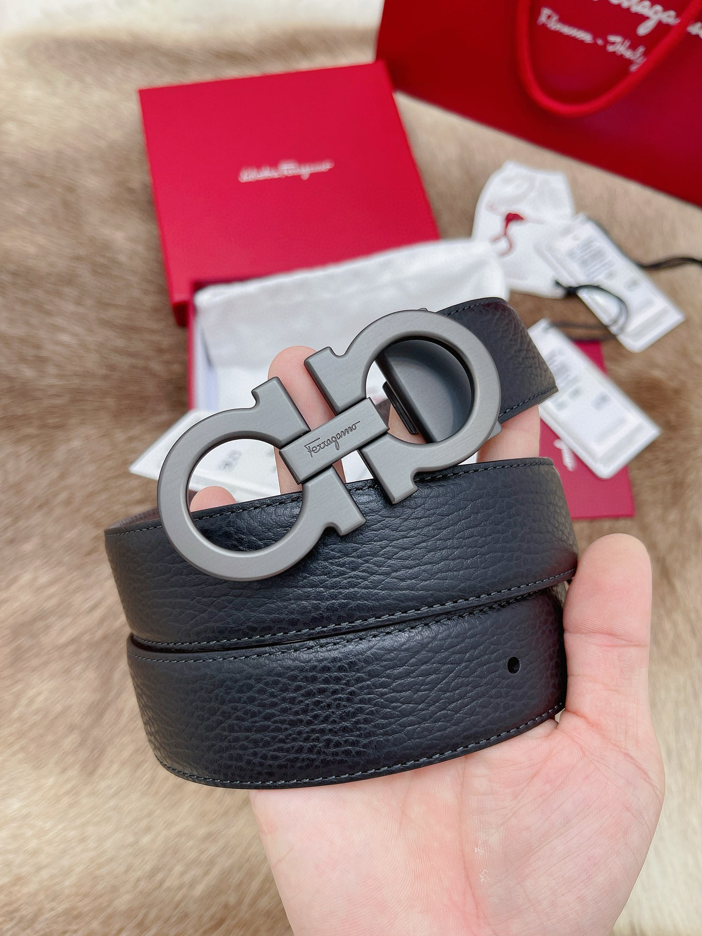 フェラガモ「Ferragamo」リバーシブルベルト