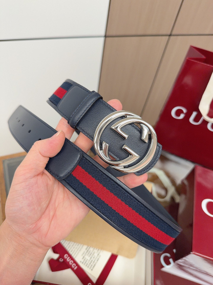 グッチ「Gucci」プレミアム トゴレザーベルト / ハイエンドウエストベルト40m