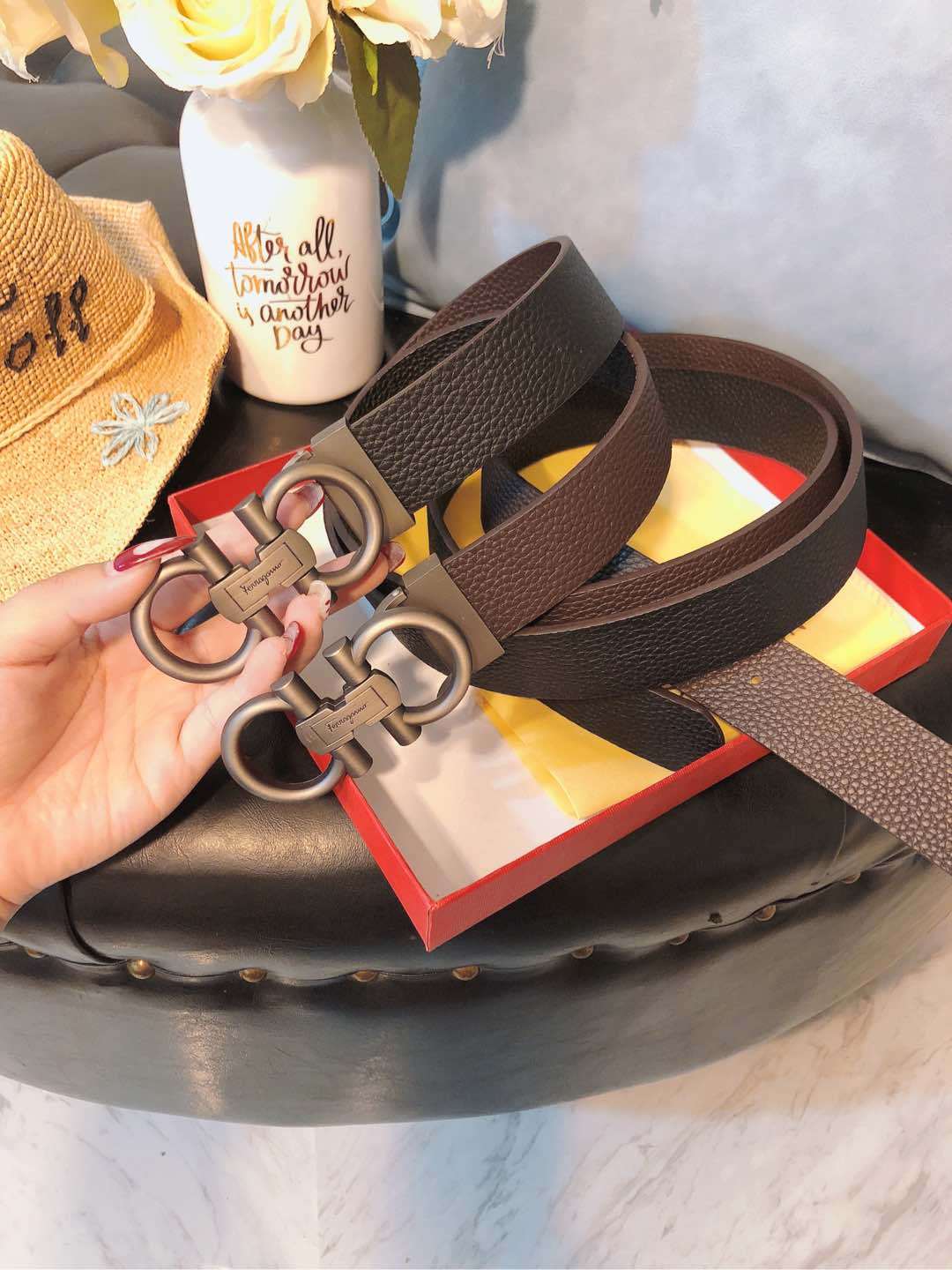 フェラガモ「Ferragamo」リバーシブルベルト