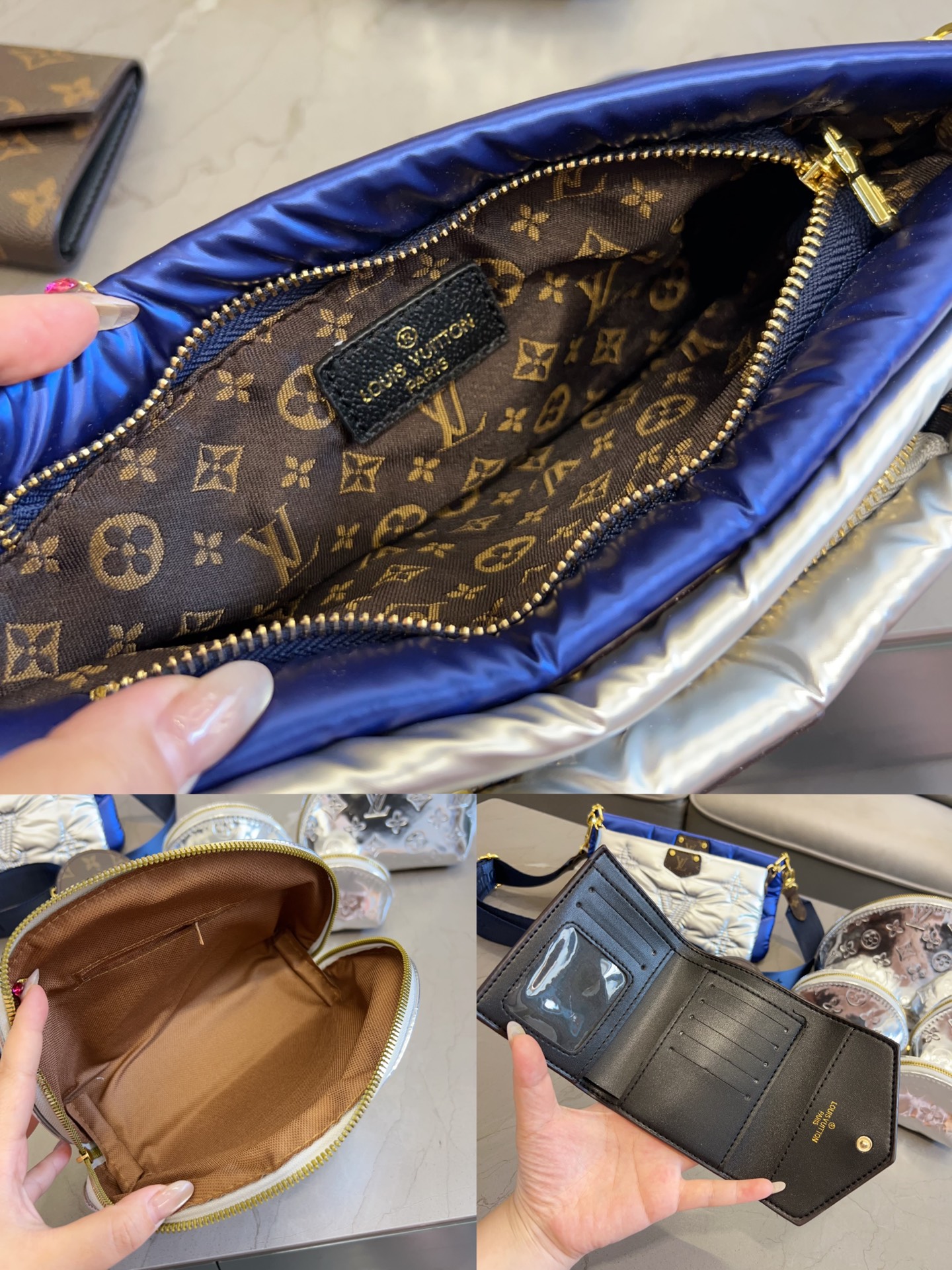 ルイ・ヴィトン「Louis Vuitton」ルイ・ヴィトン マルチポシェット アクセサリーズ 3点セット / ショルダーバッグ