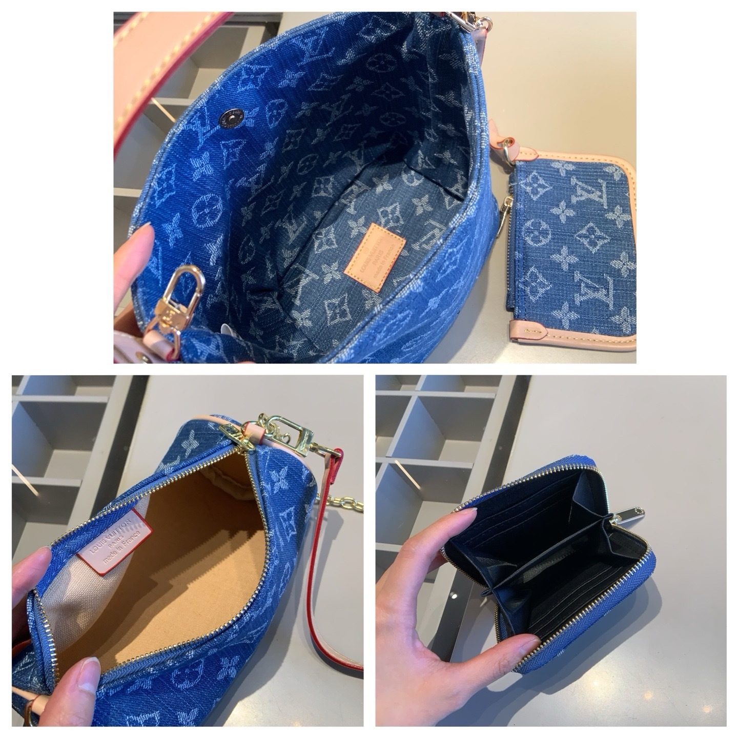 ルイ・ヴィトン「Louis Vuitton」ルイ・ヴィトン マルチポシェット アクセサリーズ 3点セット / ショルダーバッグ