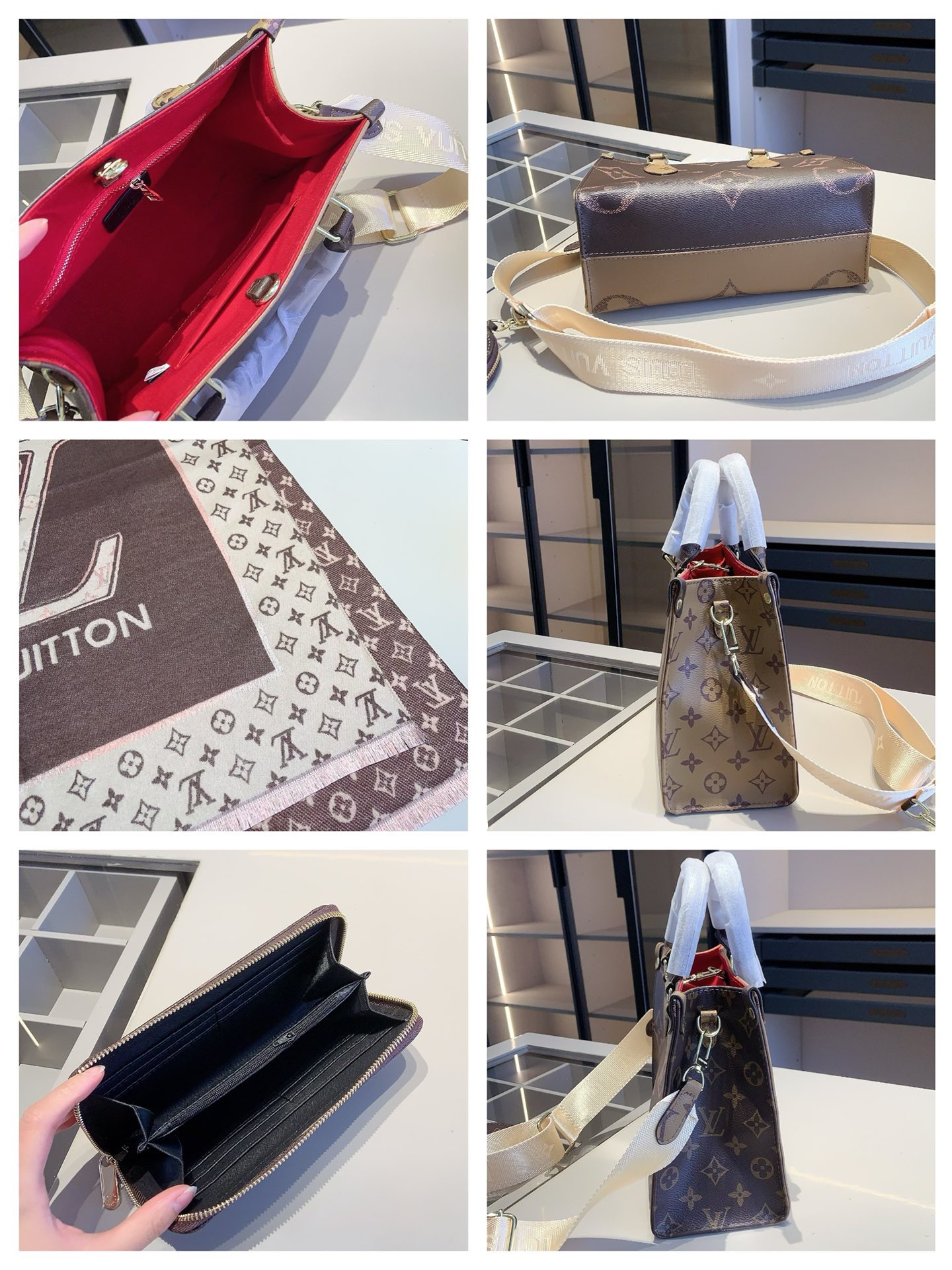 ルイ・ヴィトン「Louis Vuitton」ルイ・ヴィトン マルチポシェット アクセサリーズ 3点セット / ショルダーバッグ