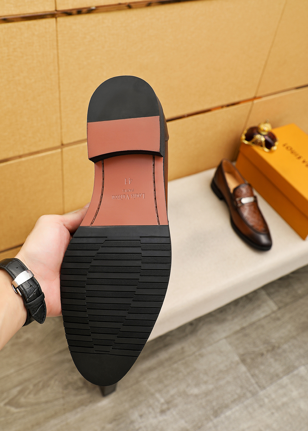 ルイ・ヴィトン「Louis Vuitton」ルイ・ヴィトン ビジネスレザーシューズ / ドレスシューズ