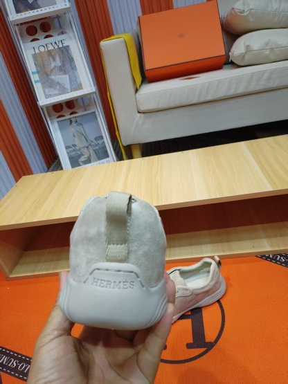 エルメス「Hermès」マスター レザースニーカー / カジュアルスニーカー