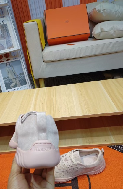 エルメス「Hermès」マスター レザースニーカー / カジュアルスニーカー
