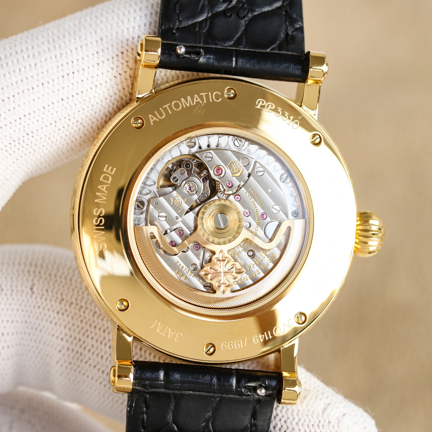 Patek Philippe パテック・フィリップ スタイル 満鑽 鍋蓋ガラス オートマティック / カスタムウォッチ