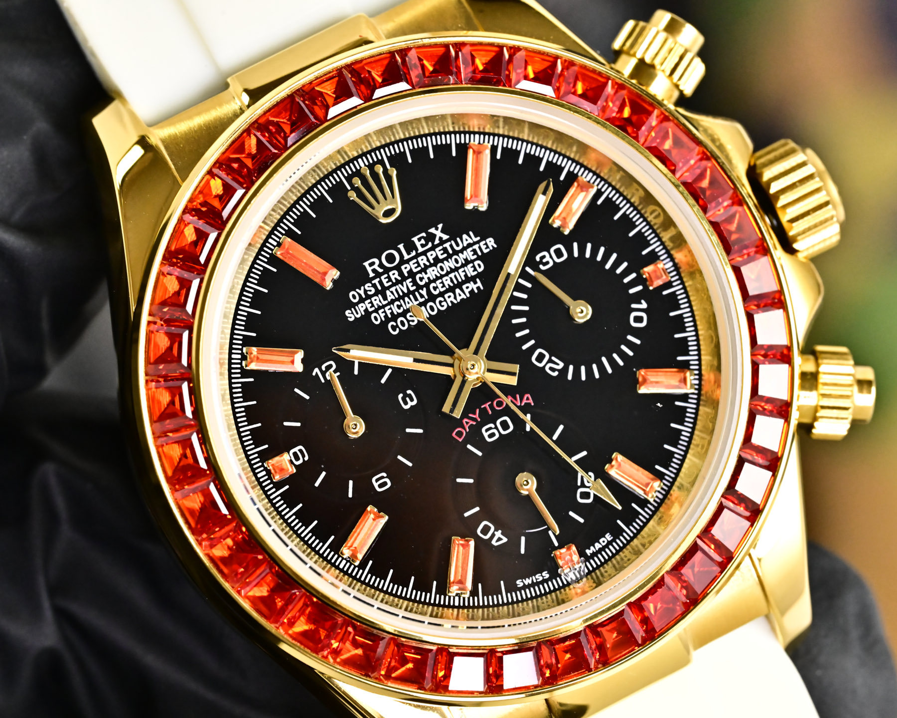 ROLEX  デイトナ スタイル クロノグラフ “サクラピンク” / カスタムウォッチ