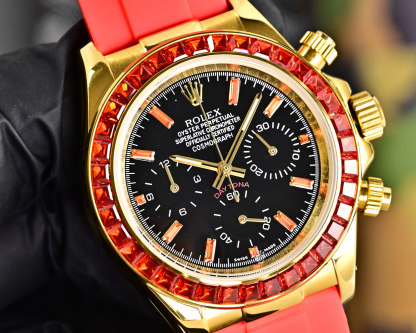 ROLEX  デイトナ スタイル クロノグラフ “サクラピンク” / カスタムウォッチ