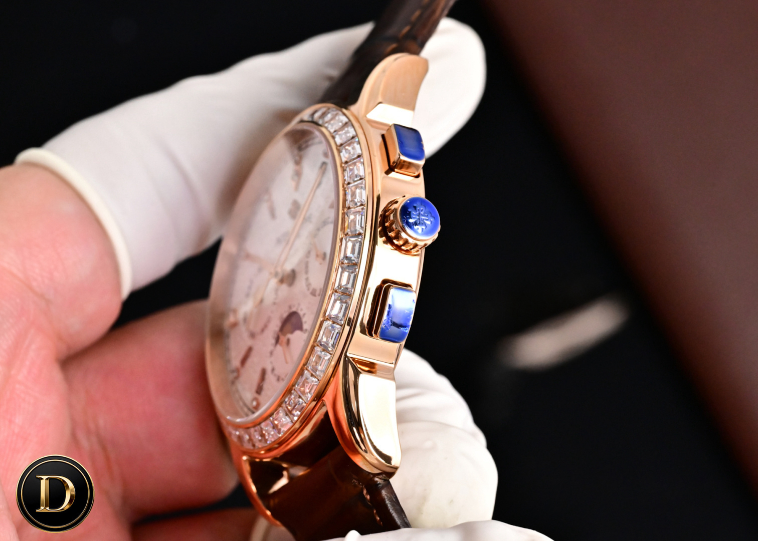 Patek Philippe パテック・フィリップ キュビトゥス スタイル グランドデイト・ムーンフェイズ / カスタムウォッチ