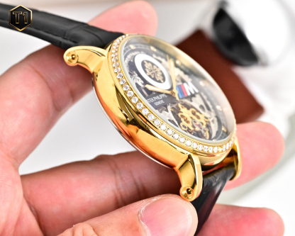 Patek Philippe パテック・フィリップ デザイン 大型テンプ メンズ オートマティックウォッチ / 機械式腕時計