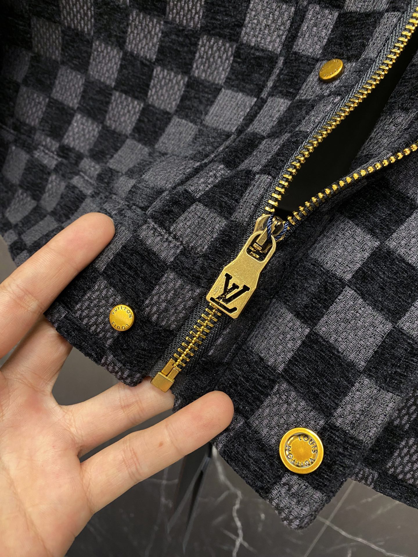 ルイ・ヴィトン「Louis Vuitton」ルイ・ヴィトン モノグラム コーデュロイ ジャケット / メンズ ワークジャケット