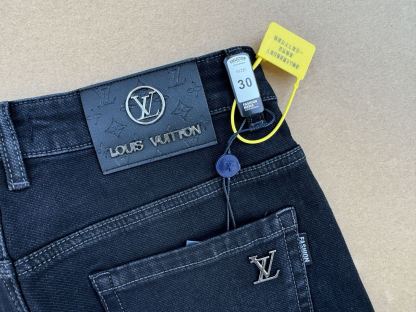 LOUIS VUITTON & バーバリー ミニマル ストレート ストレッチパンツ / ロングパンツ