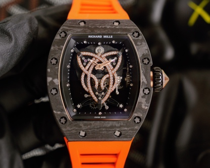リシャール ミル「Richard Mille」RM 019 トゥールビヨン ブラックオニキス＆NTPT カーボン レディースモデル