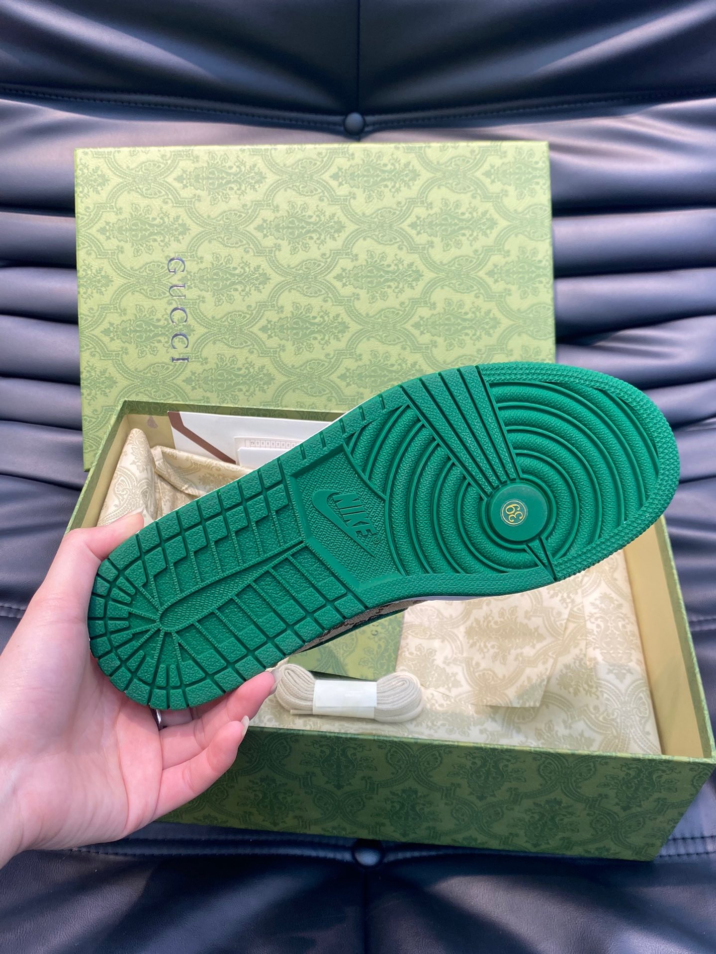 「コラボモデル」Gucci x Nike コラボレーション ハイカットスニーカー-ISETAN PRESTIGE CURATED