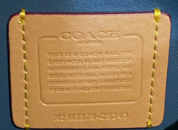 コーチ「Coach」ウィロー ショルダー バケットバッグ