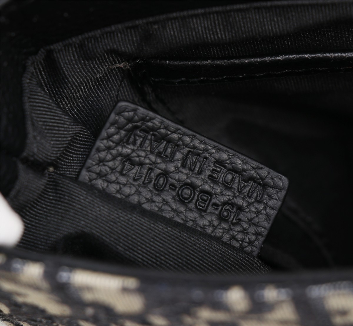 ディオール「Dior」「Oblique」ブラックジャカード＆グレインドレザー カードケース