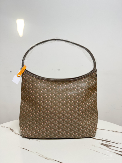 ゴヤール「Goyard」Boheme Hobo 170th Anniversary Khaki Pink ショルダーバッグ