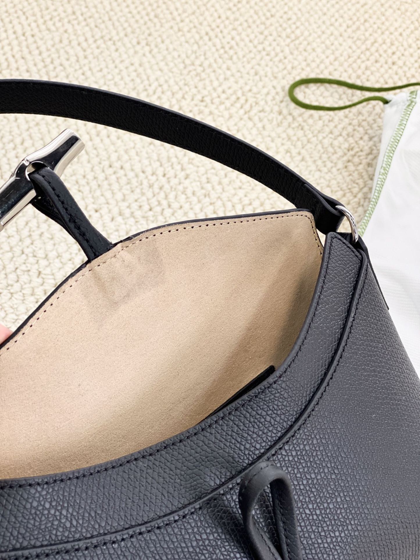 ロンシャン「Longchamp」ロンジャンプ ロゾー 竹節トップハンドルショルダーバッグ スモール