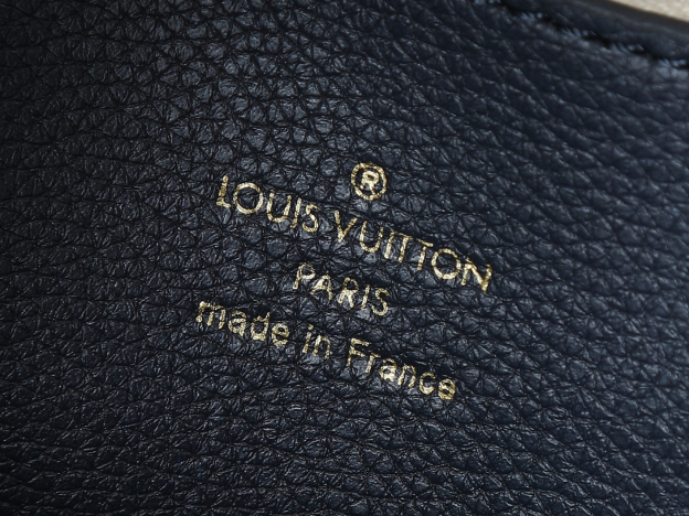 ルイ・ヴィトン「Louis Vuitton」CARMEL ハンドバッグ ネイビー