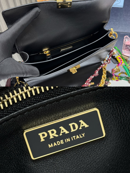 プラダ「Prada」Soft Sound ショルダーバッグ モデル