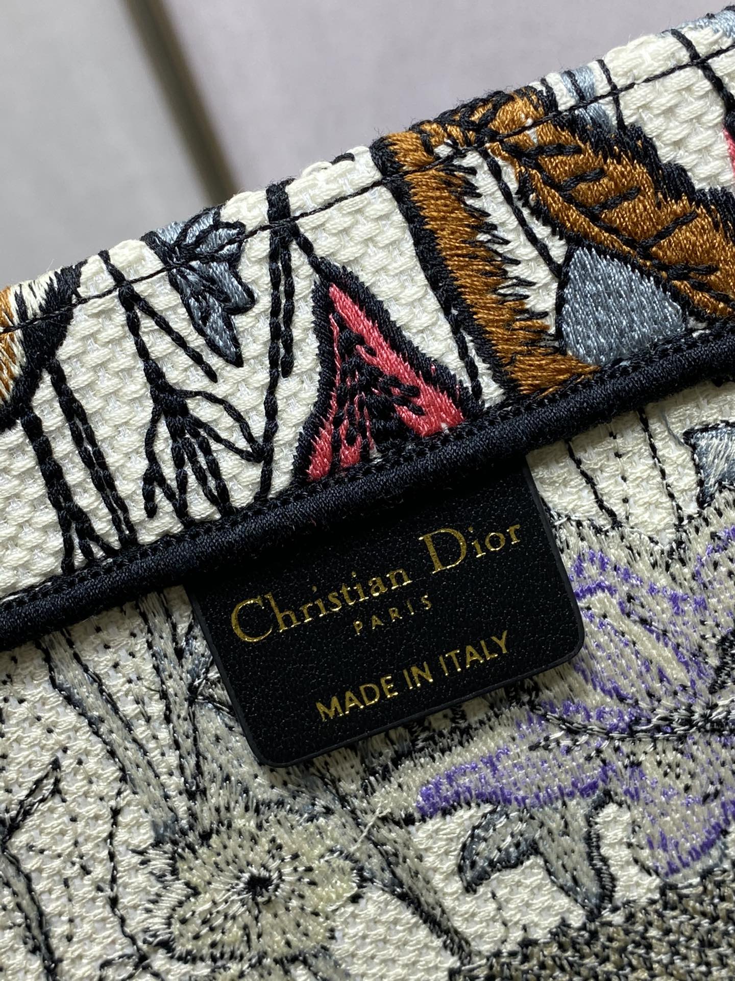 ディオール「Dior」Book Tote トランペット ショッピングトートバッグ