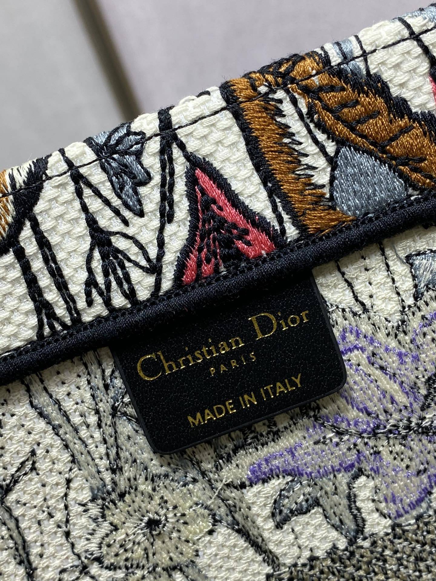 ディオール「Dior」Book Tote トランペット ショッピングトートバッグ