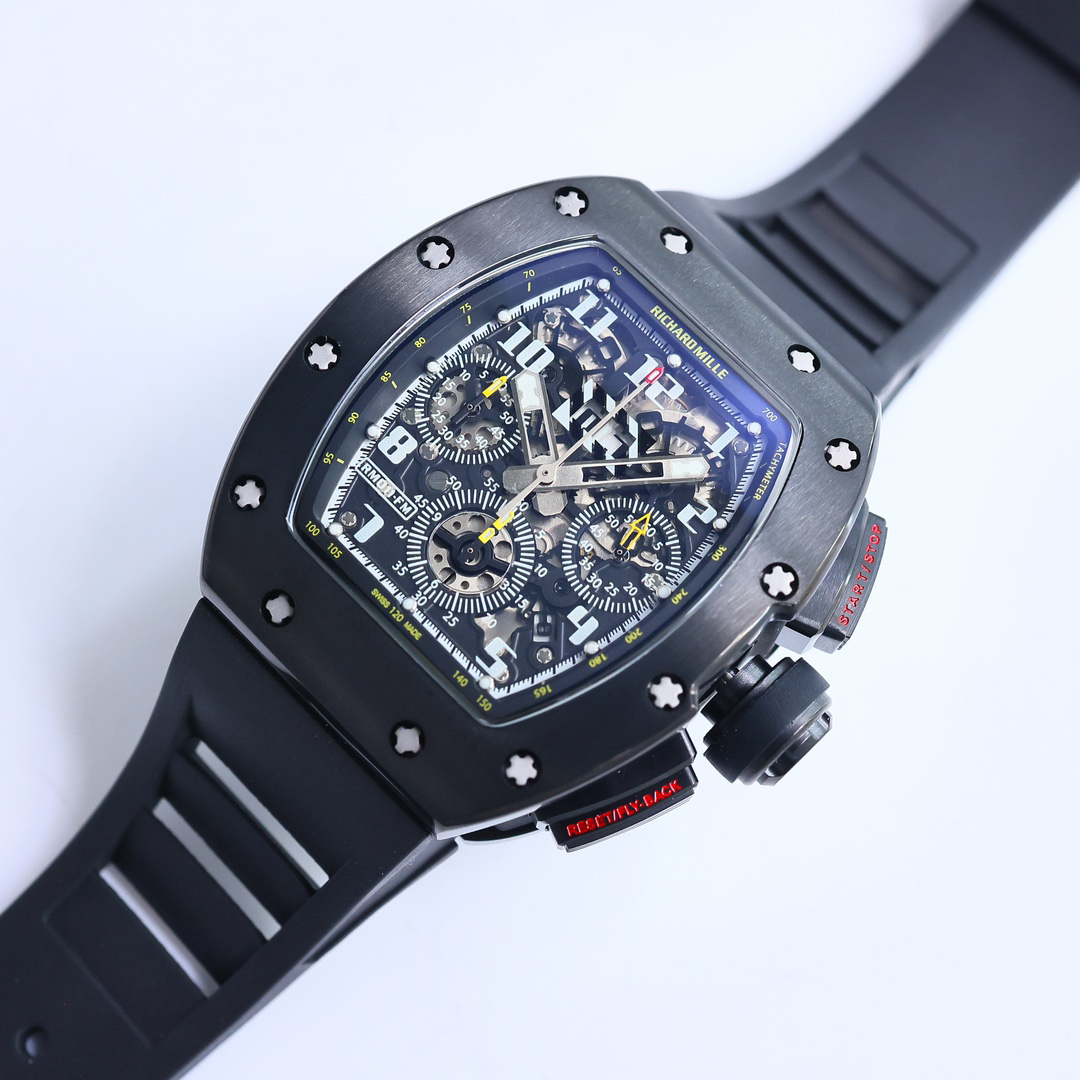 リシャール ミル「Richard Mille」 RM011-FM フライバック クロノグラフ メンズウォッチ49MM